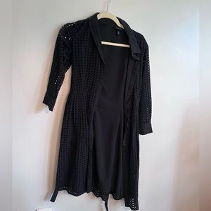 Who What Wear black shirt dress. Lightweight & great for summer! Size XS.